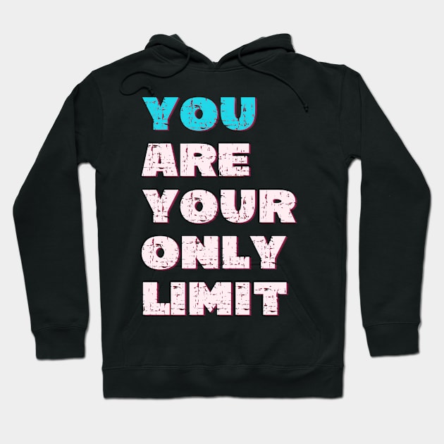 You are your only limit Hoodie by Red Yoga